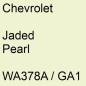 Preview: Chevrolet, Jaded Pearl, WA378A / GA1.